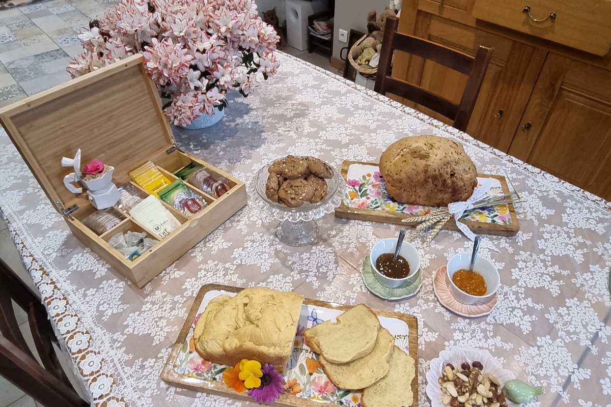 Yaourts maison et fruits de saison