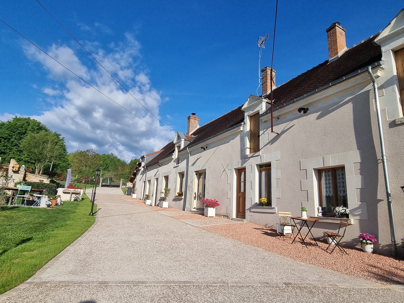 Vue sur la propriété