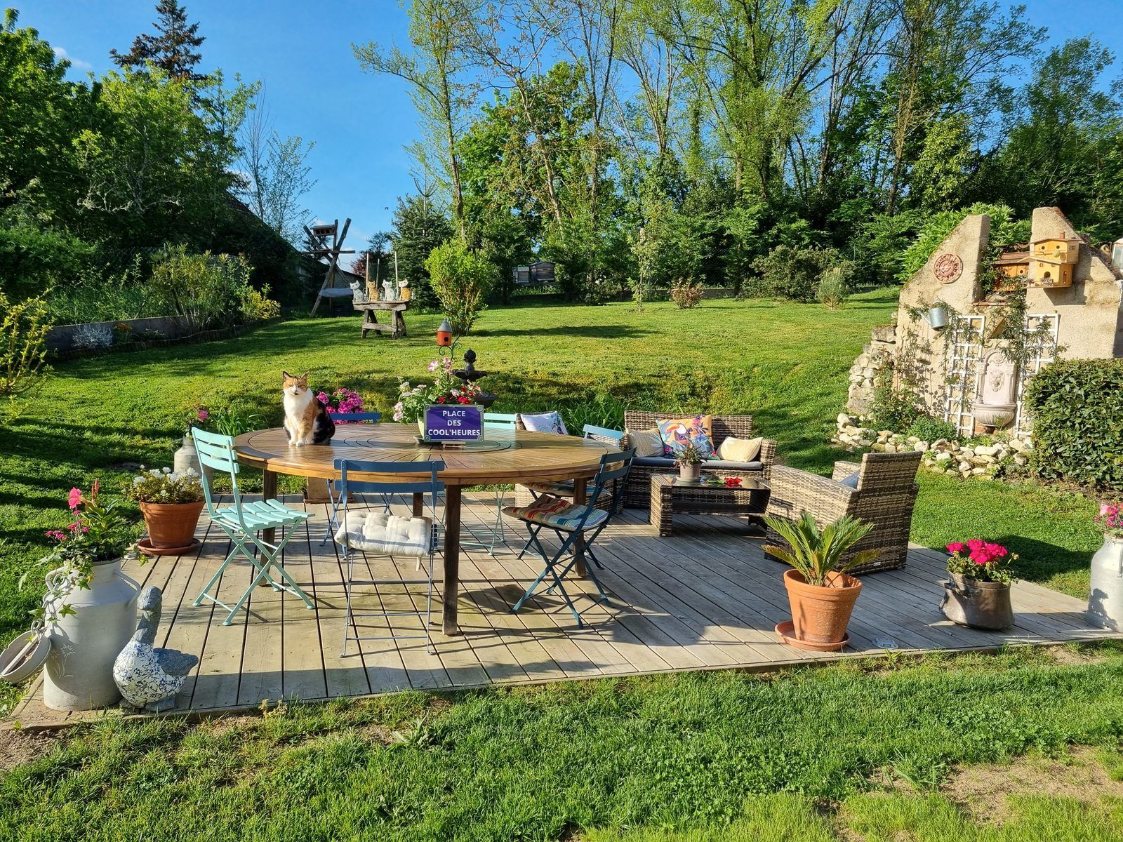 Terrasse conviviale